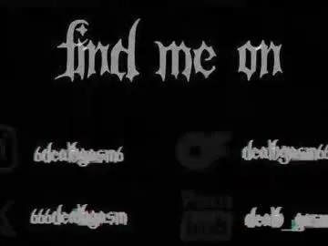 Freechat 666deathgasm on Chaturbate