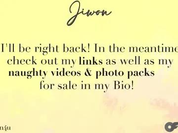 Freechat jiwon4u on Chaturbate