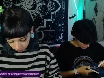 Chaturbate lovelockedlips is Freechat lovelockedlips — Current Goal: candy kisses at 99 tokens -- Strip, Smoke & Tease with us #lesbian #tattoo #hairyarmpits #goth #hairy