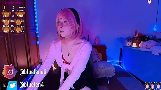 Freechat bluelen on StripChat