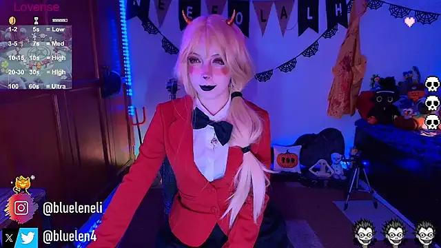 Freechat bluelen on StripChat