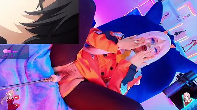 kyomii- — spit+ahegao on Zero Two's tits 