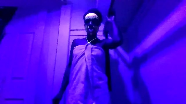 NastyBlackslaveGirl — Sloppy Suck dirty white  dildo