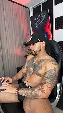 NikoHank — naked + oil show