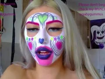 gabygumms — Im your BDSM Party ClownGOAL: Blowjob so dirty for let my face full of saliva #bdsm #petite #ahegao #18 Plz dont forget to give me like here [999 tokens remaining]